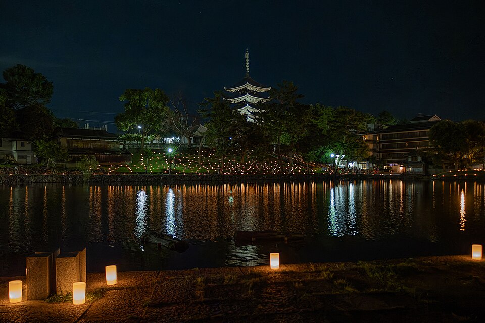 Nara Park & Sarusawa Pond · August evenings